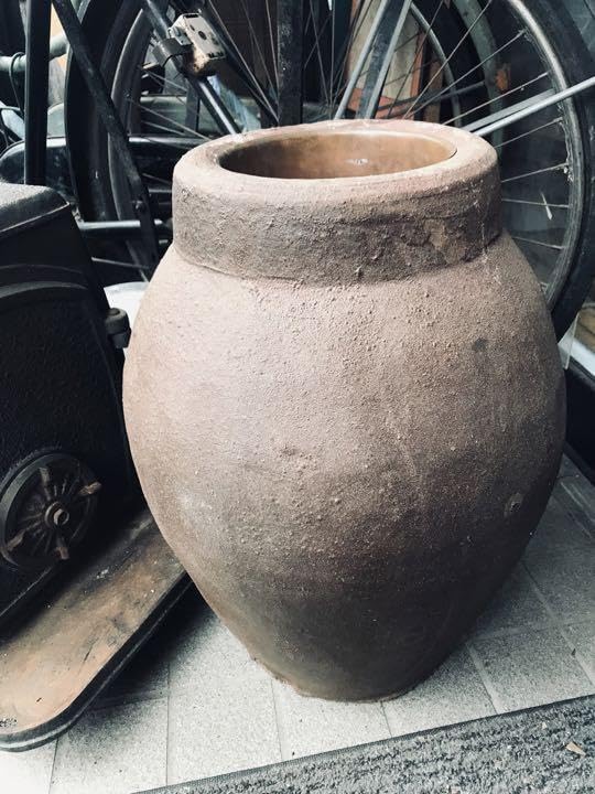 古備前瓶、古備前種壺、古備前壺、傘立て、花瓶、漬物壺、搾菜瓶、陶器傘立て Amazon.co.jp: 古備前瓶、古備前種壺、古備前壺、傘立て、花瓶
