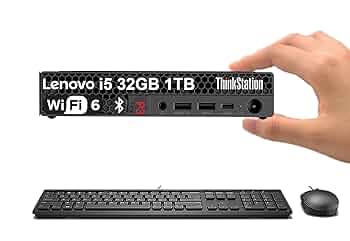 Amazon.com: Lenovo ThinkStation P3 Tiny Workstation Desktop