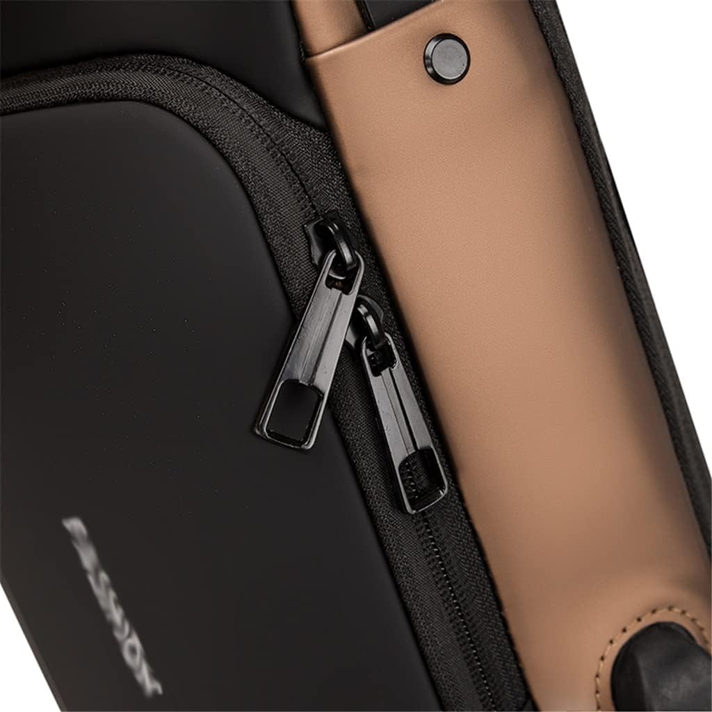 Multifunction Waterproof Oxford Chest Bag Men Crossbody Bags For Men Anti-theft Charging Tote Sac