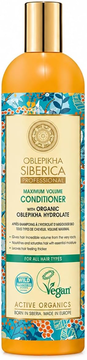 Natura Siberica Professional Oblepikha Maximum Volume Conditioner for All Hair Types