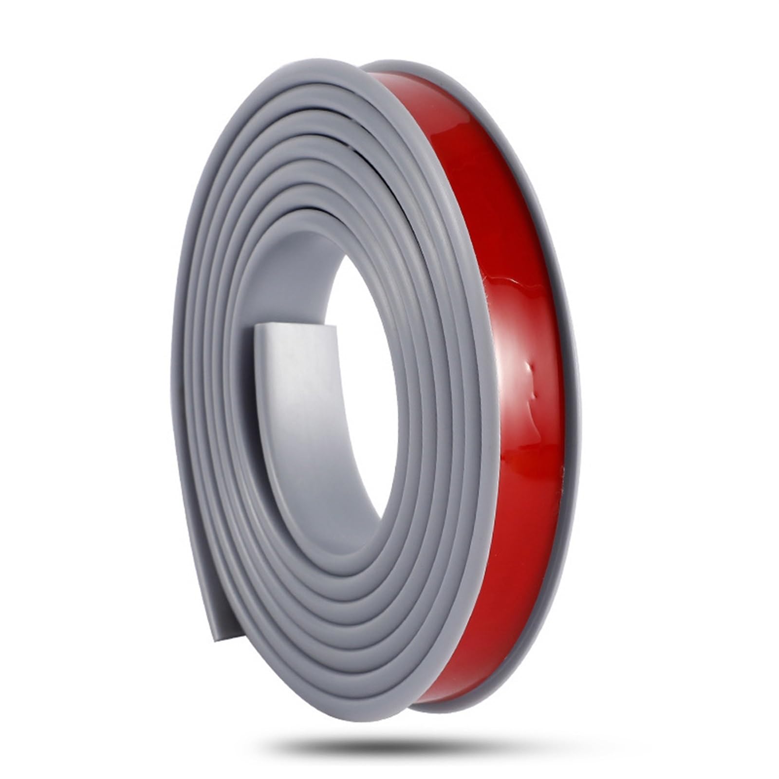 Okleina krawędziowa w kształcie litery U do mebli, samoprzylepna taśma krawędziowa TPE w kształcie litery U, wielokolorowa, 9-40 mm, do mebli (szara, 18 mm)