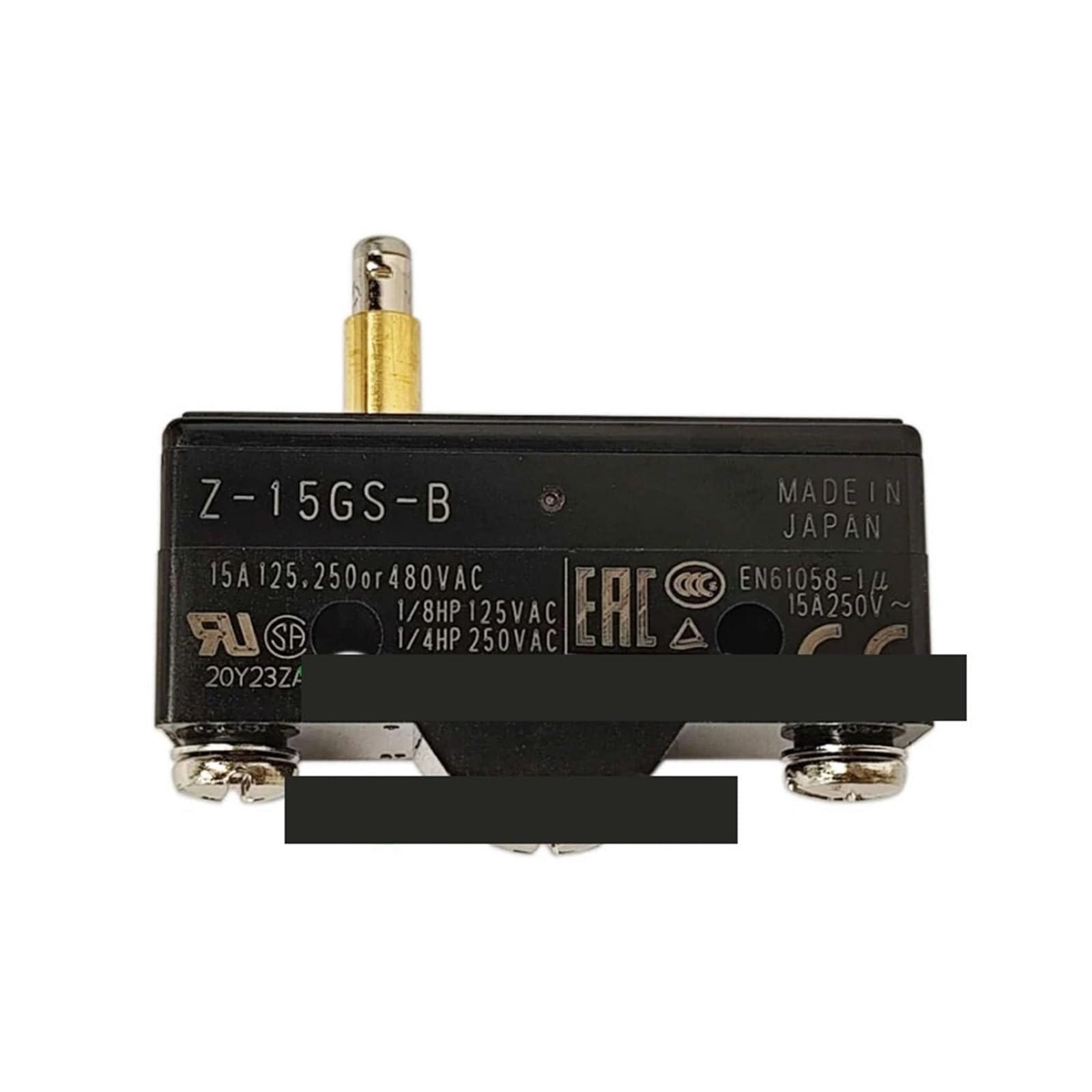 Z-15G microinterruptor de posición industrial y sensor básico 15GW55 para maquinaria