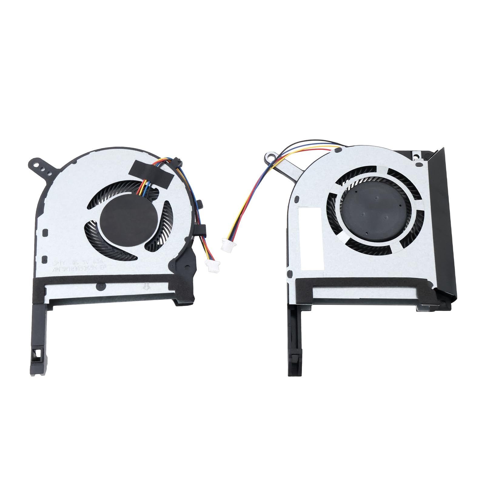 1 Paire de Ventilateurs de Refroidissement CPU + GPU Compatible avec ASUS TUF FX505DT FX505 FX505DD FX95 FX705DU FX705DD FX705DT FX95G FX86 ZX86