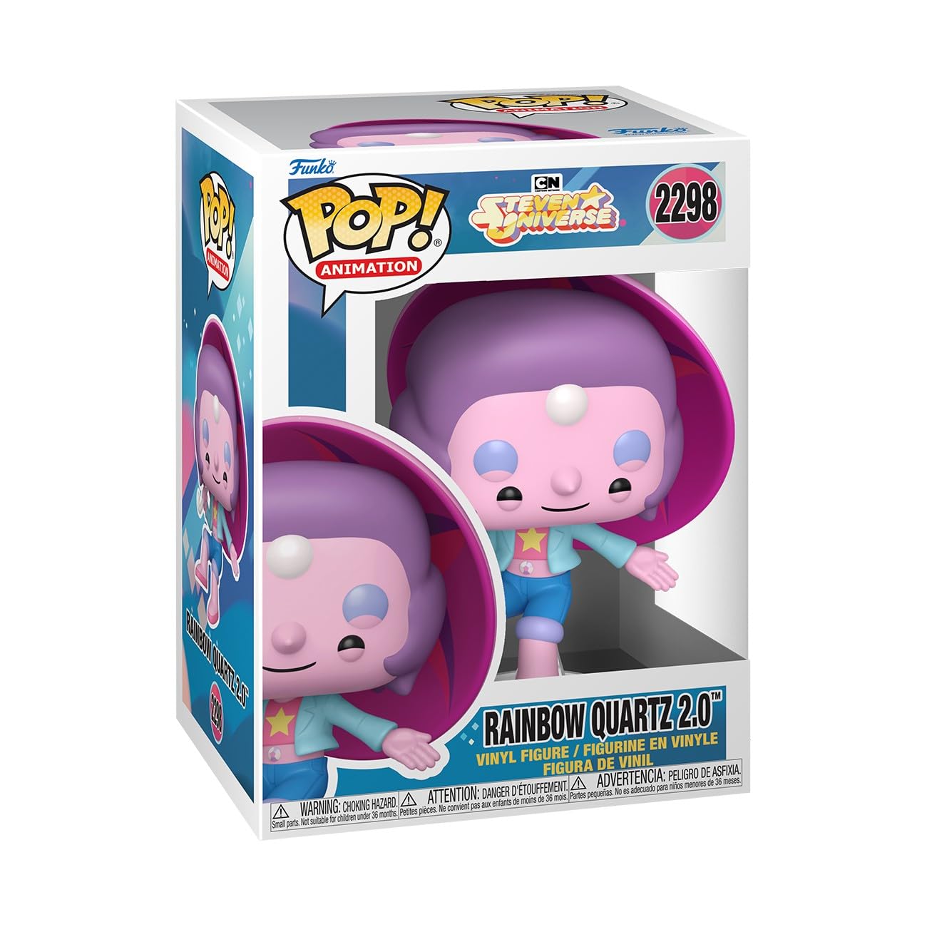 Funko POP! Animation: Steven Universe - Rainbow Quartz 2.0 - Collectable Vinyl Figure - Gift Idea - Official Merchandise - Toys For Kids & Adults - Model Figure for Collectors and Display