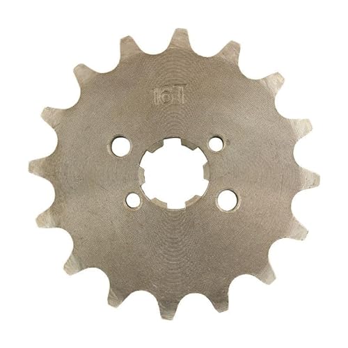cyclingcolors Kettenritzel motorrad moped roller mofa mokick ketten ritzel kompatibel mit derbi senda 420 16 zähne Getrieberitzel