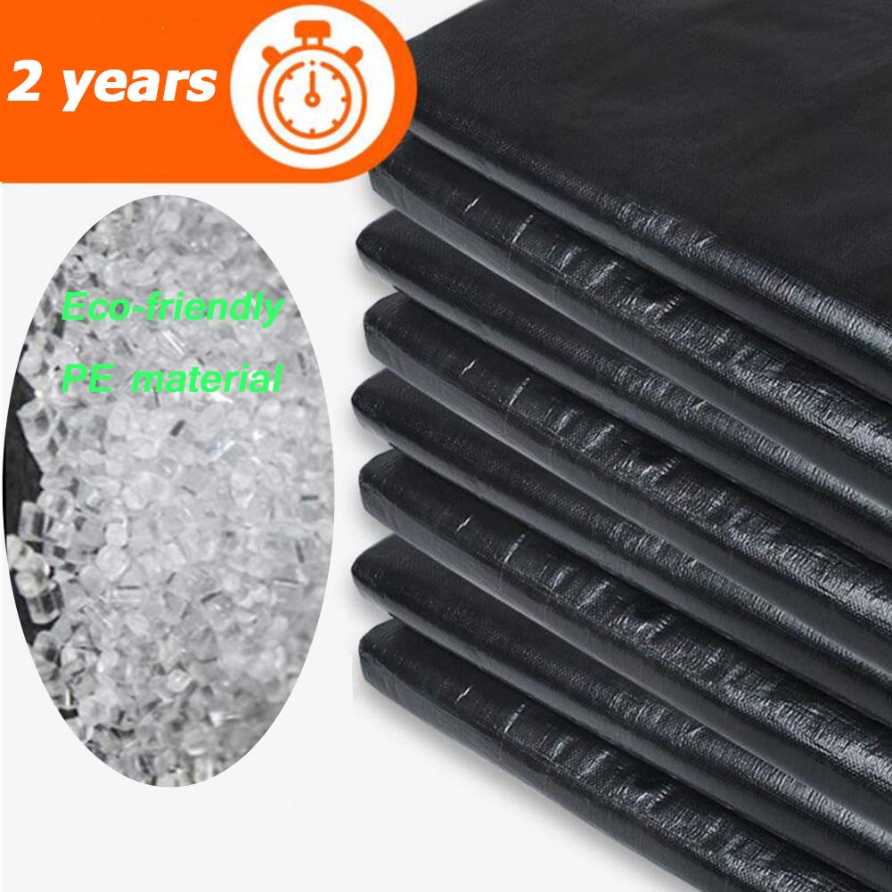 Bâche imperméable en polyéthylène pour protection solaire et chaleur idéale pour le camping en plein air et la tente