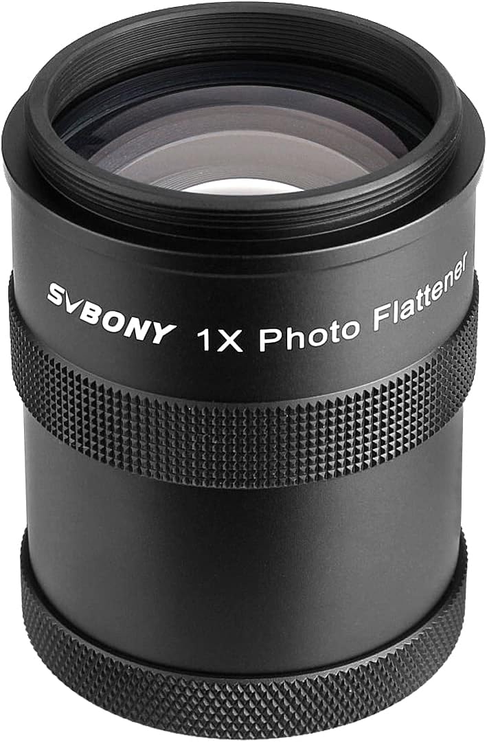 SV209 Field Flattener, 1.0X Flattener Corrects The Field, FMC Coating, M63x1 Connection, for SV550 80mm F6 APO OTA Astrophotography