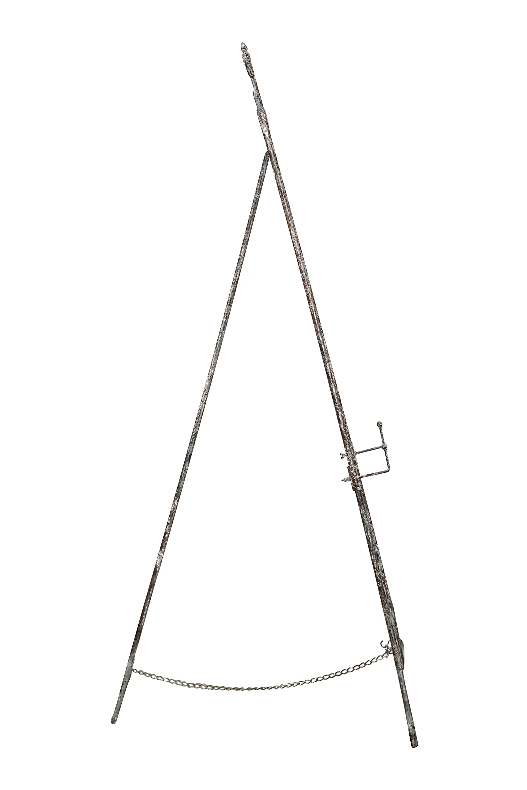 Biscottini Cavalletto Pittura Porta Quadri Da pavimento - Espositore Pubblicitario in Ferro 152x54x97 - Portamenu Ristorante - Supporto Lavagne Terra - Cavalletto pittore - Leggio Porta Menu