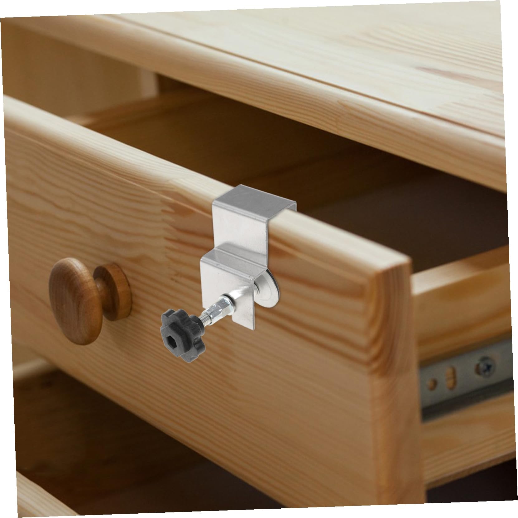 Morsetto di Installazione per Frontale Cassetto 4 Pezzi Acciaio Inox