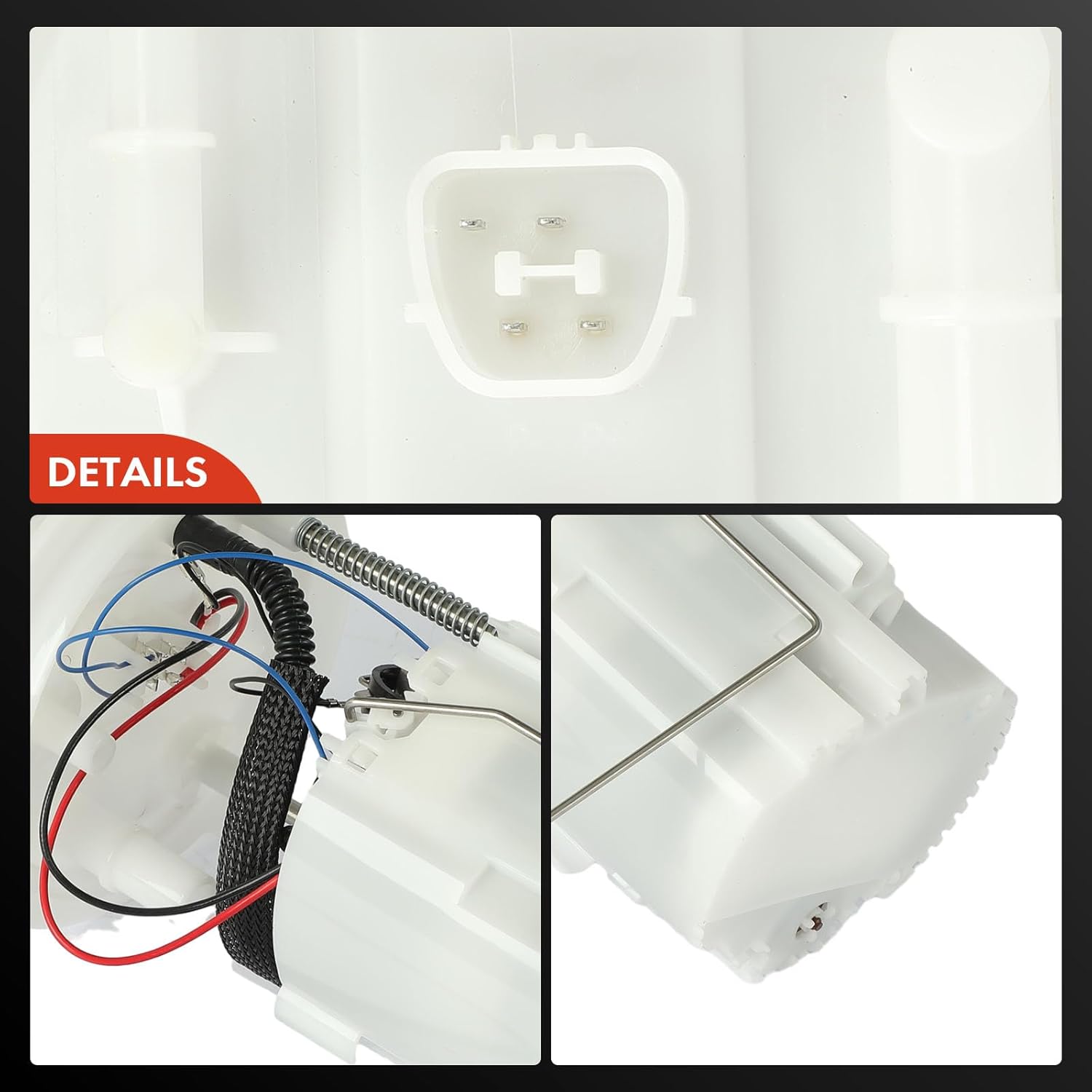 A-Premium Electric Fuel Pump Module Assembly with Sending Unit Compatible with Ford 2012-2015 Edge, L4 2.0L, Gas