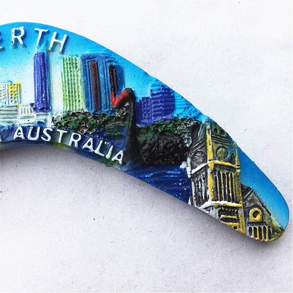 Magnete da Frigorifero a Forma di Ancora Sydney Australia 3D, Souvenir da Viaggio, Regalo per la casa e la Cucina, Adesivo Magnetico, Collezione Sydney Australia
