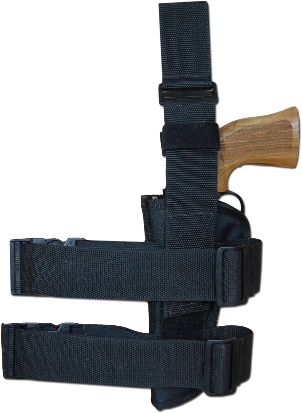 New Barsony Tactical Leg Holster for 6" .38 .357 .41 .44 Revolvers