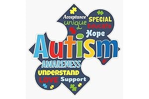 Autism Puzzle Piece Sticker for Spreading Awareness
