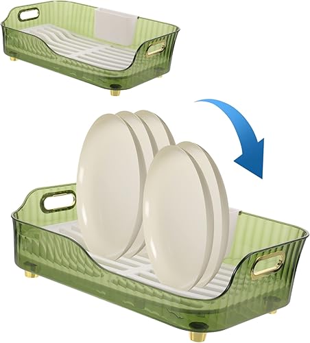 Miniatura 8 de Escurridor de cubiertos, escurridor de platos de cocina, escurridor de platos para fregadero, escurridor de platos, organizador de platos de cocina,