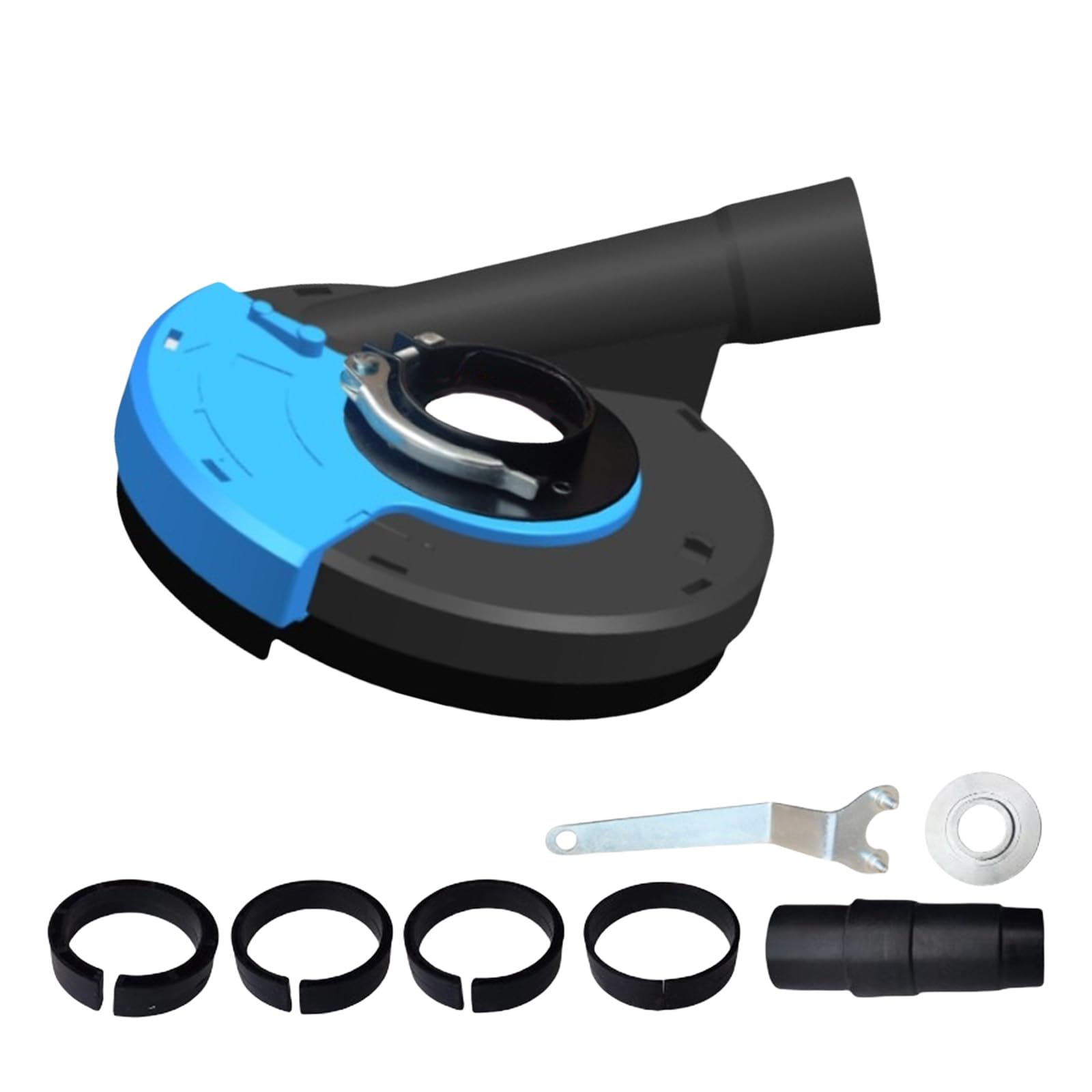 YHAILI Long Lasting Reduction Shrouds with Brush Rings Seal Suitable for Angles Grinders Efficient Clean Work Area