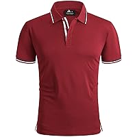 SwissWell Polo Uomo Manica Corta Asciugatura Rapida Traspirante Golf T