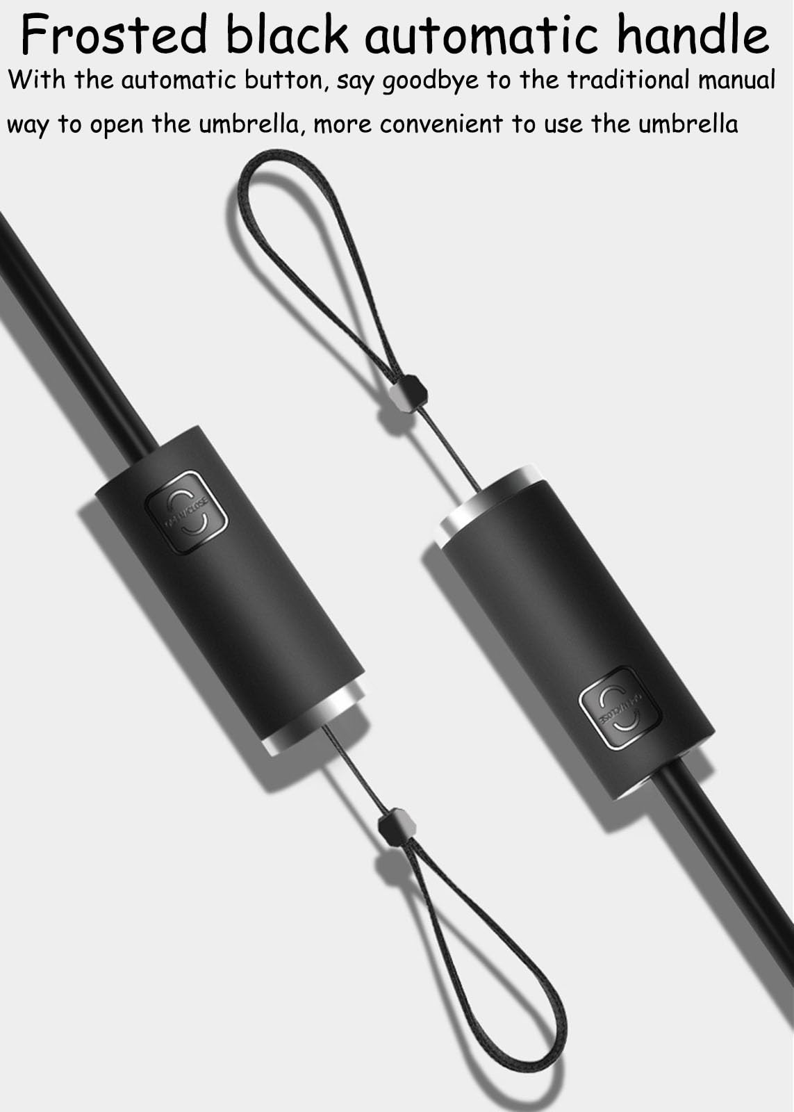 eallen Paraguas Plegable Antiviento - Paraguas Invertido Resistente Viento, Paraguas Automático Portátil Compacto De Viaje, Banda Reflectante De Seguridad,Rojo