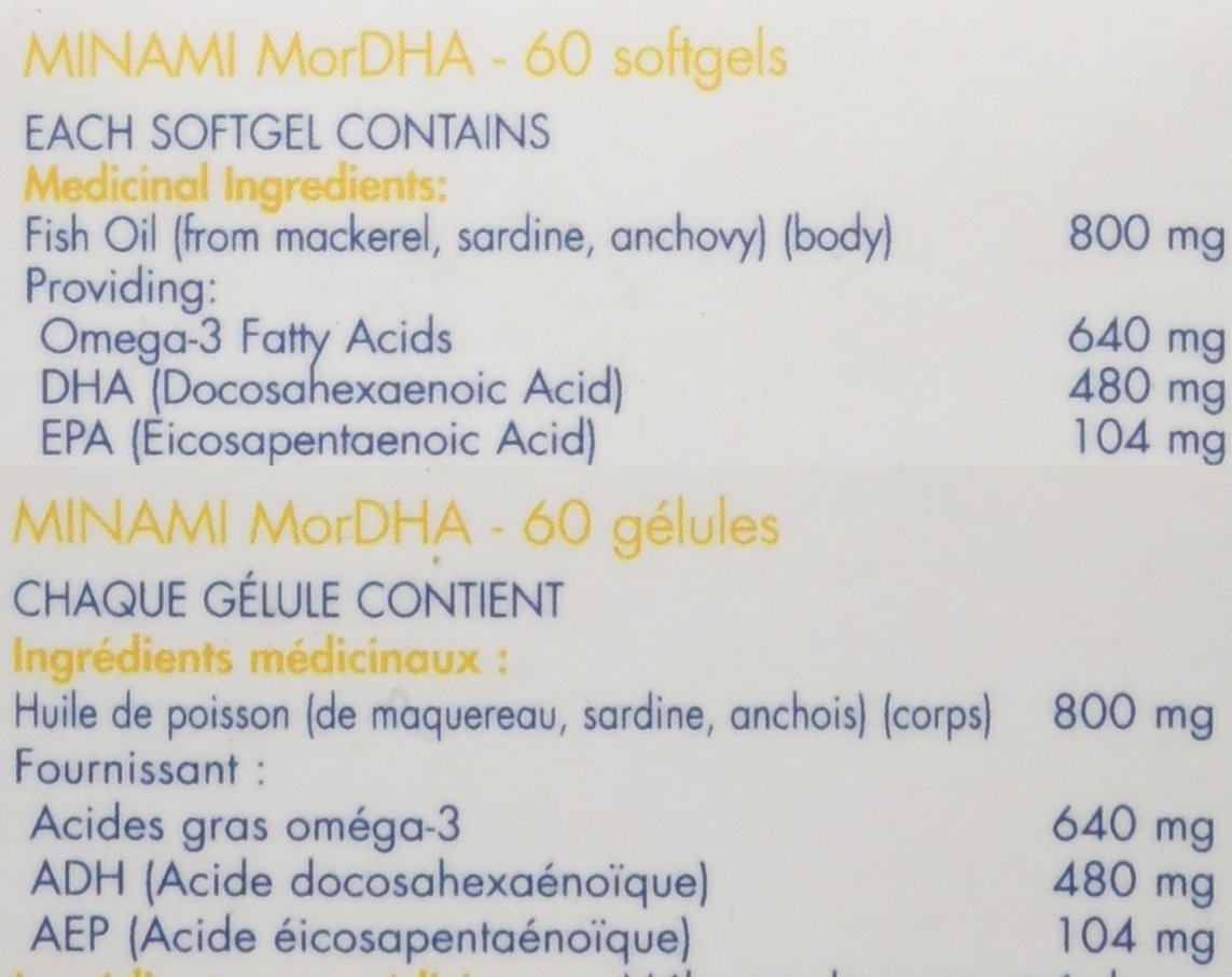 Minami Nutrition MorDHA® Prenatal 60 softgels