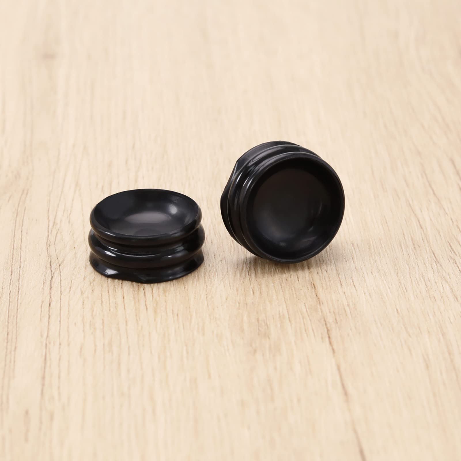 Lot De 10 Supports Pour Boules De Cristal 2,5 à 5 Cm - Bases En Plastique Noir - Décoration Bureau Et Maison