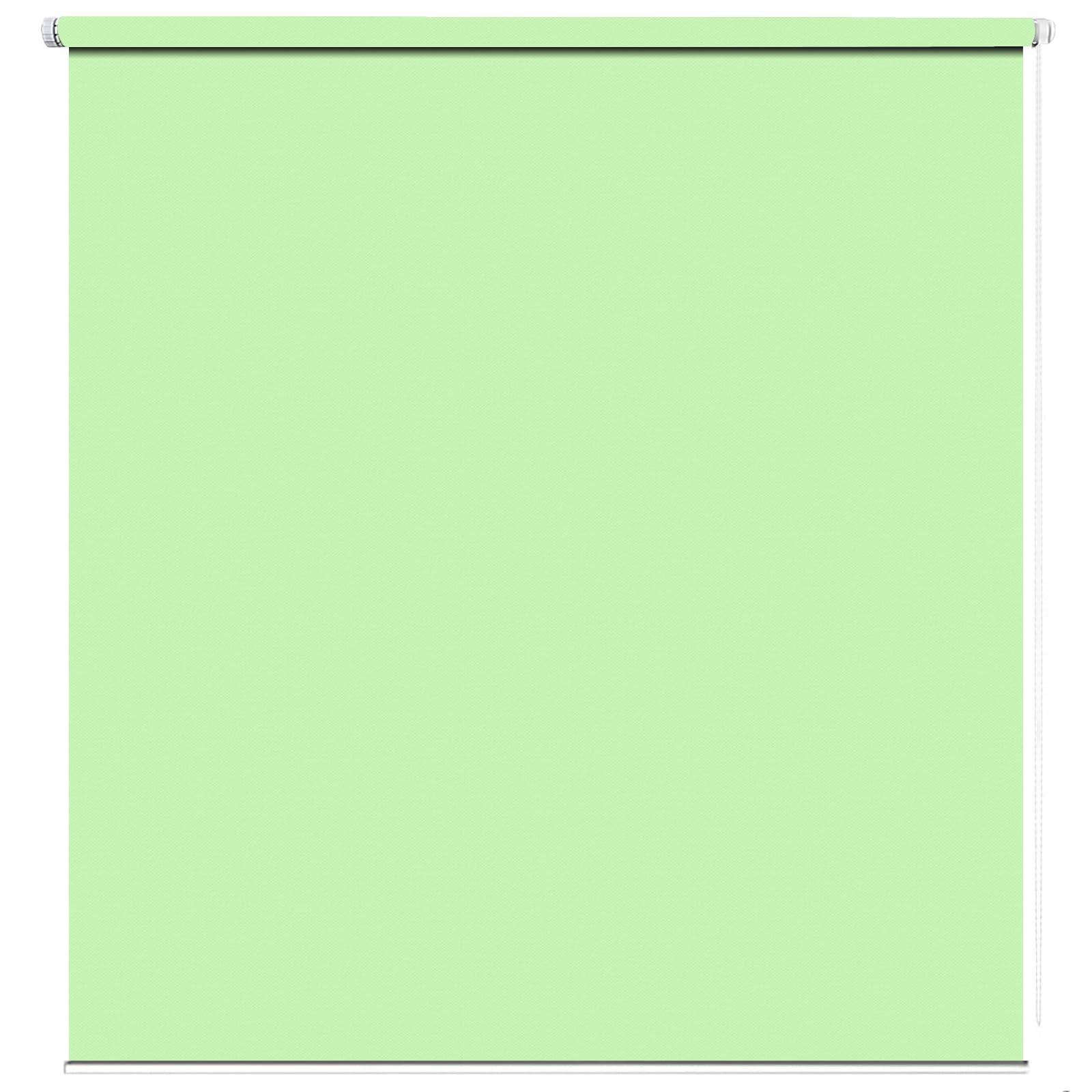 Window Roller Shades Blind 100 x 50 cm 100% Blackout Blind, Blackout Roller Blind, Portable Blind Multiple Colours and Sizes, No Drill for Home Office Bedroom Kids Room, Tender Green â image 1
