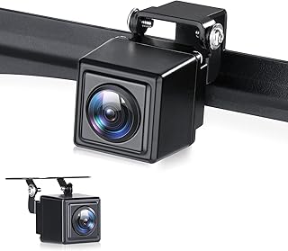 Backup Camera HD Rear View License Plate Backup Camera Reverse Camera for 12V Pickup Truck Car SUV,with Night Vision Wide Angle IP69K Waterproof, Full Metal Housing