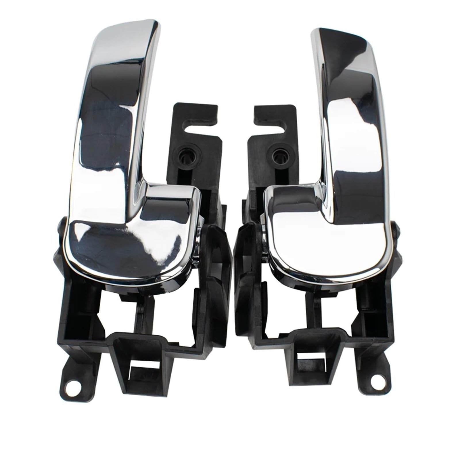 Punxdda Left And Right Car Inner Handle 80671-4X02b 80670-4X02b For Nissan For Navara D40 For Pathfinder 2004-2014 Inner Door Handle(Left And Right)