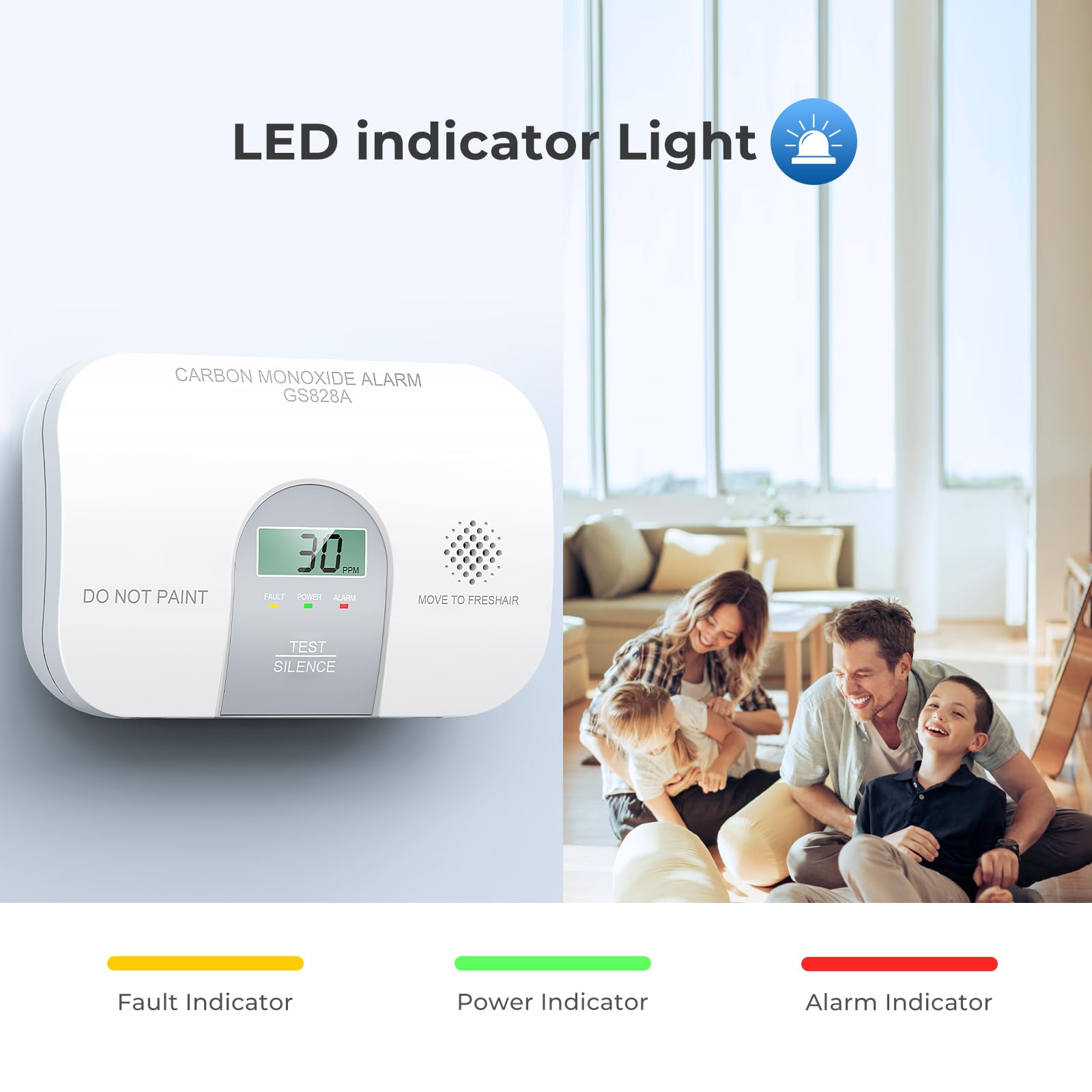 Siterwell CO Detector - 7 Year Battery Life -4 Siterwell CO Detector - 7 Year Battery Life -4