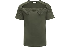 Comfy and Convenient Unisex Chemo Port Shirts for Enhanced Dialysis Recovery