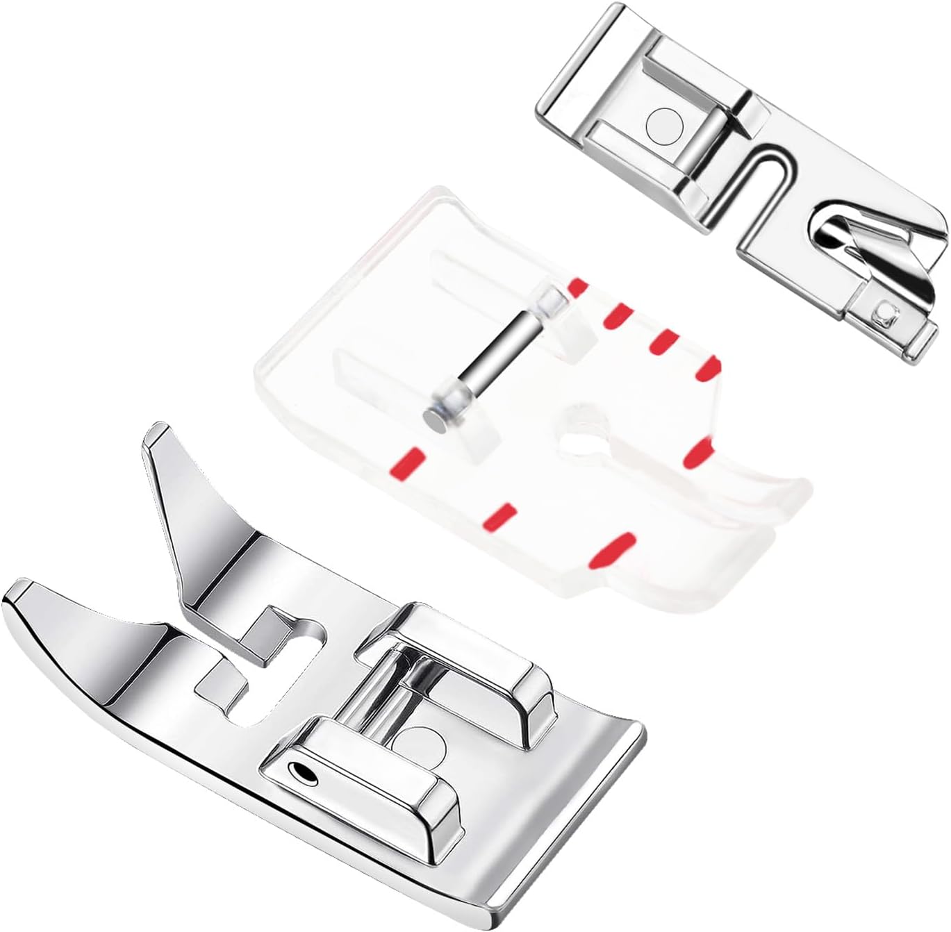 3PCS 1/4 inch Presser Foot Quilting Patchwork Foot with