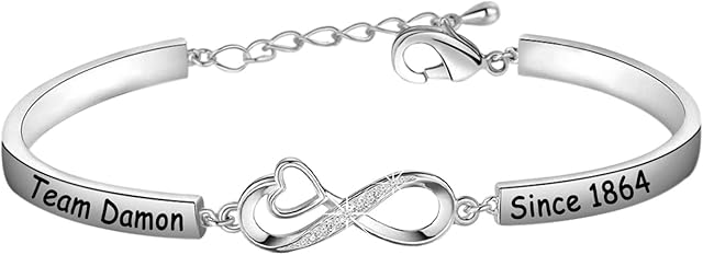 Team Salvatore/Damon/Stefan Since 1864 Bracelet Vampire Fandom Gift For Vampire Girls