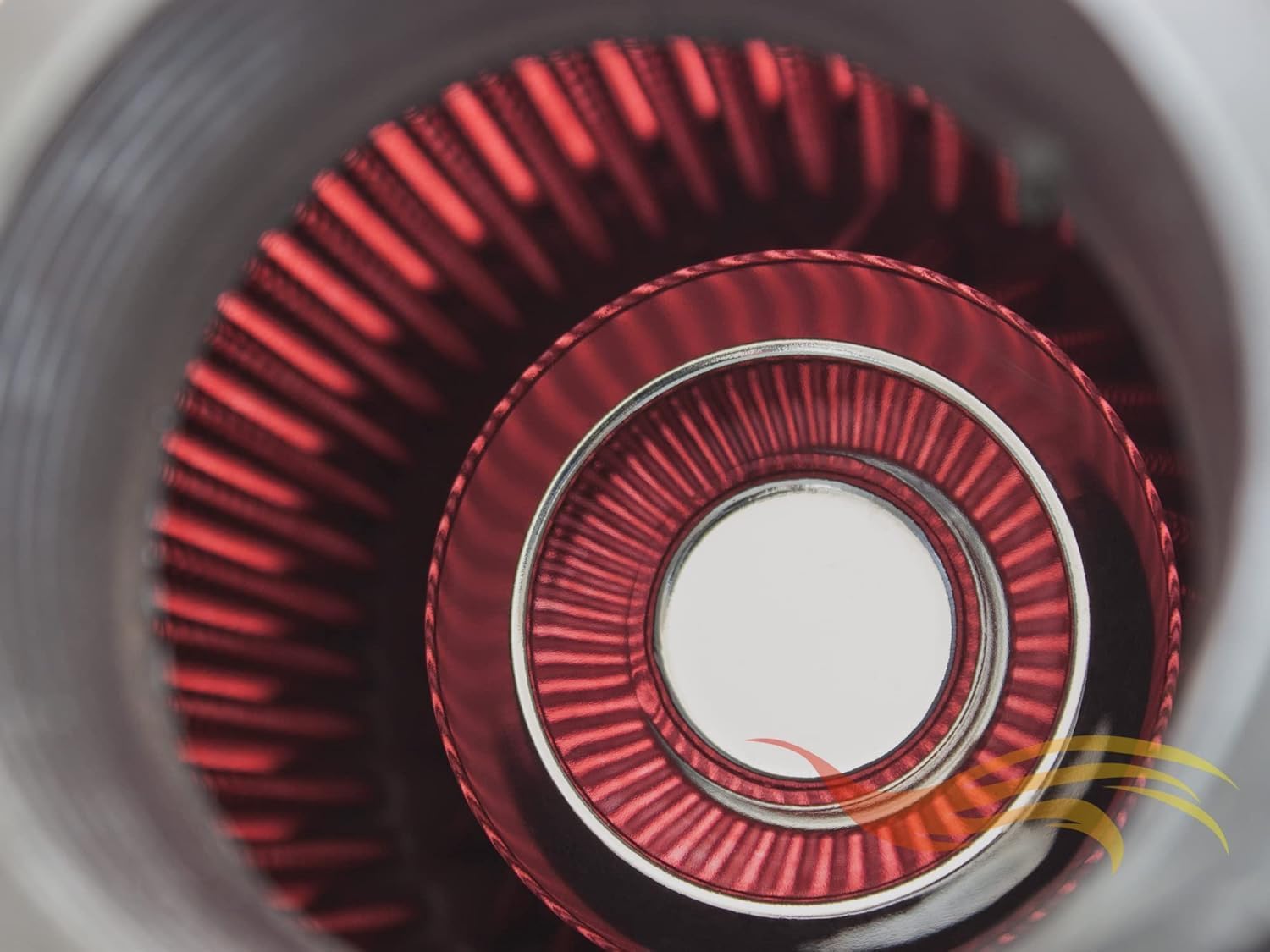 Short Ram Air Intake Kit + Filter Combo Red Compatible with 08-12 Mercedes Benz C300 3.0 / C350 3.5