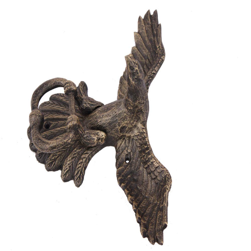 Porte aigle en fonte d'artisanat européen bronze de prestige WLLLO