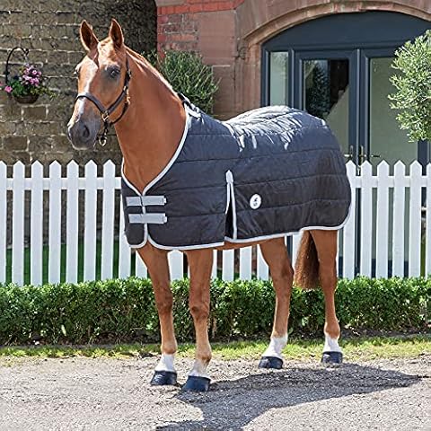 Derby House Elite Standard 50g Liner Under Rug 6ft Black Cool Grey Cover