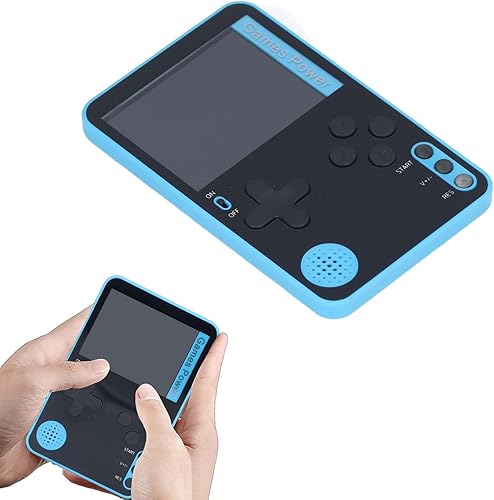 Miniatura 6 de Reproductor de juegos portátil ultrafino, reproductor de videojuegos portátil retro, calidad de imagen brillante portátil para más de 6 años para el