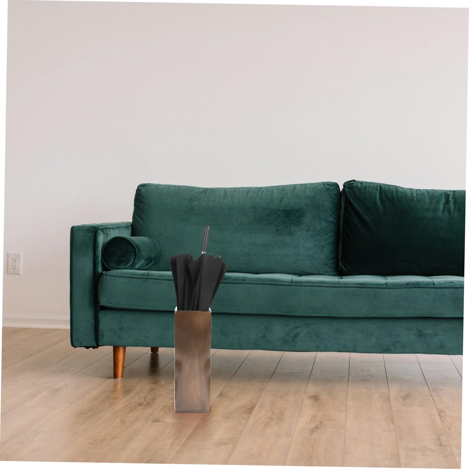 EXCEART Portaombrelli in Legno Massello Da Interno Organizzatore Per Ombrelli Per Ingresso E Hotel Supporto Per Ombrellone 51.00 X 16.30 X 16.30 cm 1 Contenitore