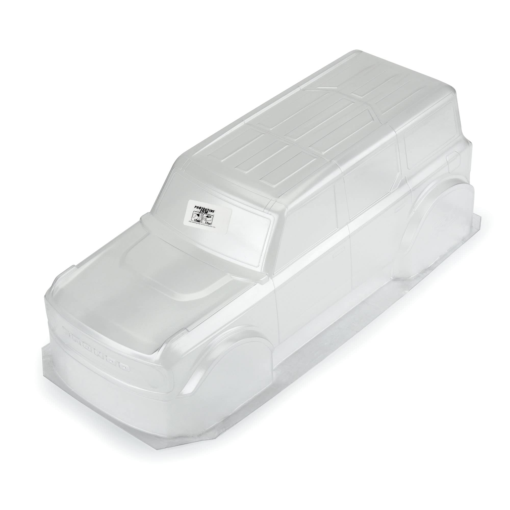 Pro-Line 1/8 2021 Ford Bronco Clear Body: MAXX, E-REVO 2.0