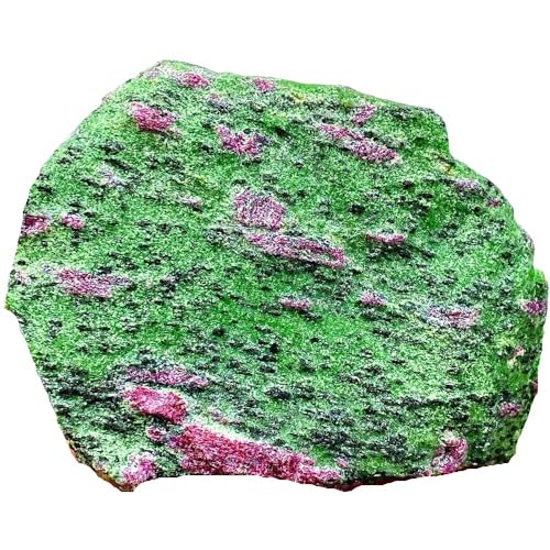 Gemmes rouges et vertes de 1-1.3kg, le cadeau spirituel parfait pour collectionneur