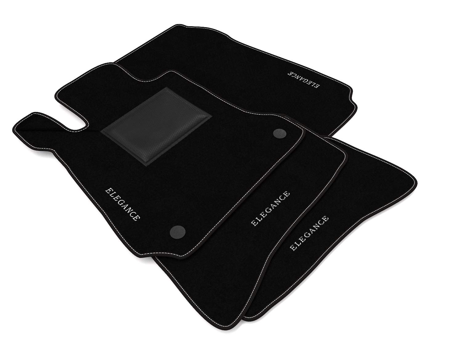Tappetini in velluto per Mercedes C W203 (2000-2008