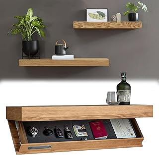 MagicFlap Designe Shelf with Secret Compartment– Hidden Compartment Stor...
