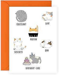 Central 23 Cat Greeting Card for Her - Cute Birthday Card for Men & Women - For Cat Lovers - Birthday Card for Fur Mum or Dad - Fun Gift for Fur Parents - Comes with Fun Stickers