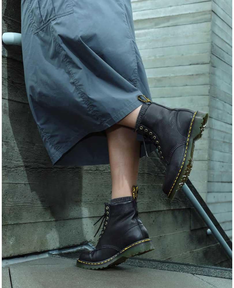 Dr. Martens unisex-adult 1460 Warmwair Grizzly Leather Boots - Image 3