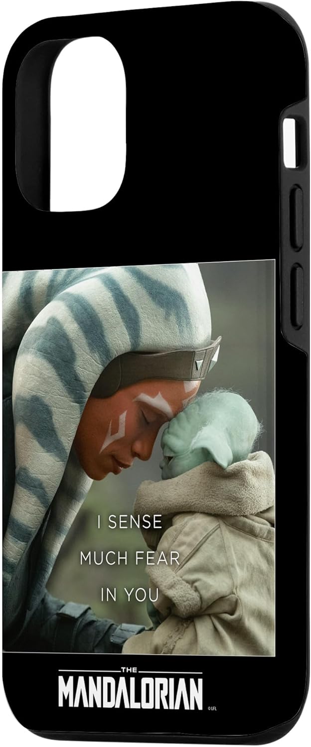 iPhone 12/12 Pro Star Wars The Mandalorian Ahsoka & The Child I Sense Fear Case