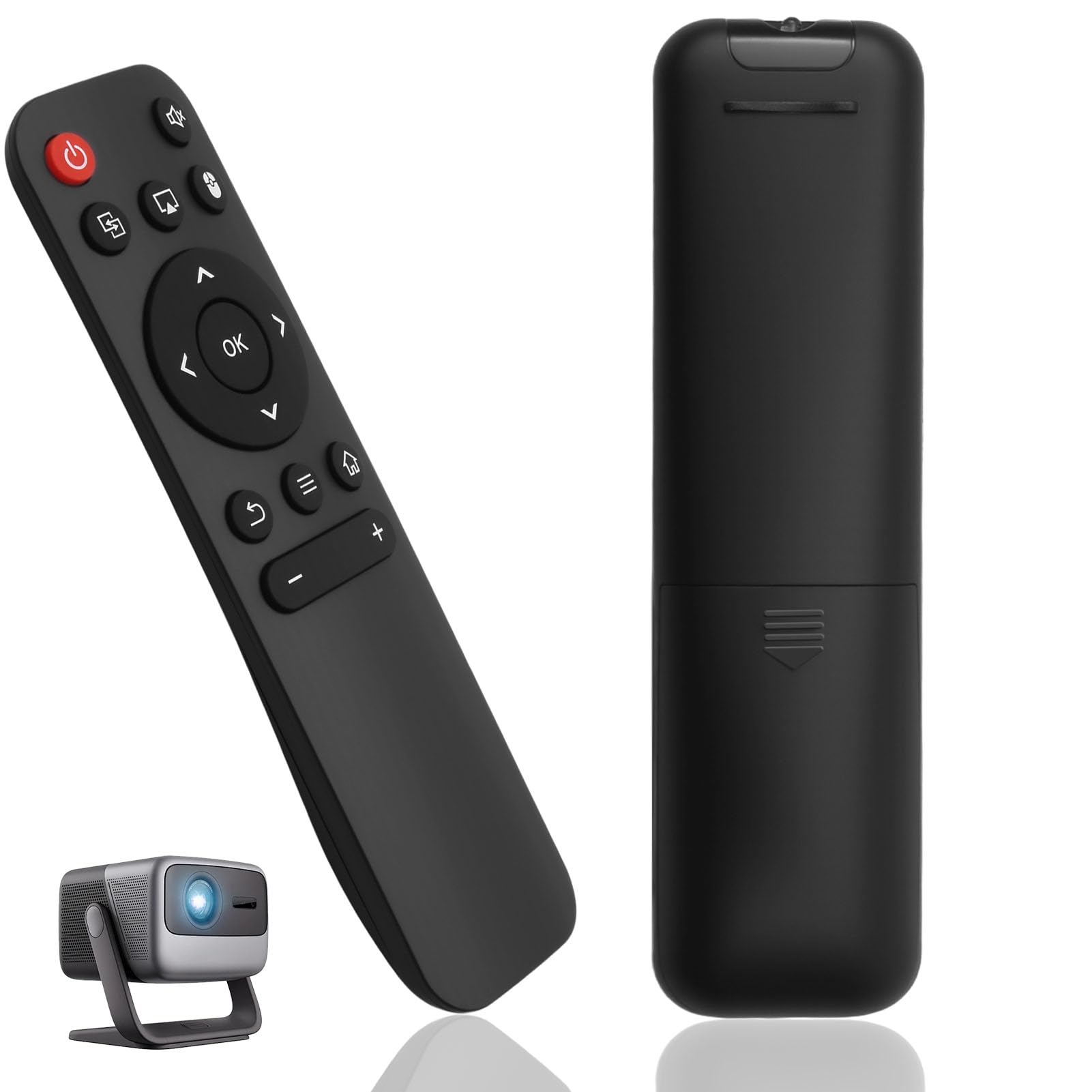 Mando Distancia Repuesto para Proyector HY320Mini HY320 HY300 Pro HY300 con Alcance 10m y Botones Intuitivos Portátil Control Remoto Inteligente Infrarrojo No Requiere Programación