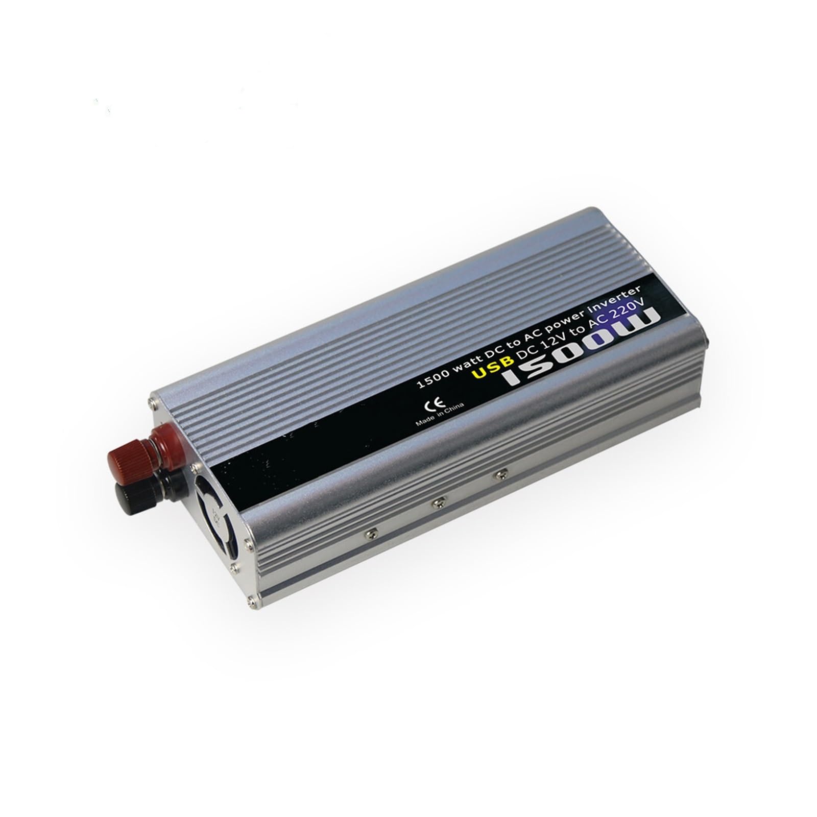 Convertitore a onda sinusoidale modificata a onda quadra montato su veicolo. Convertitore multifunzione 12V/24/1500W (Size : 12V 220V)