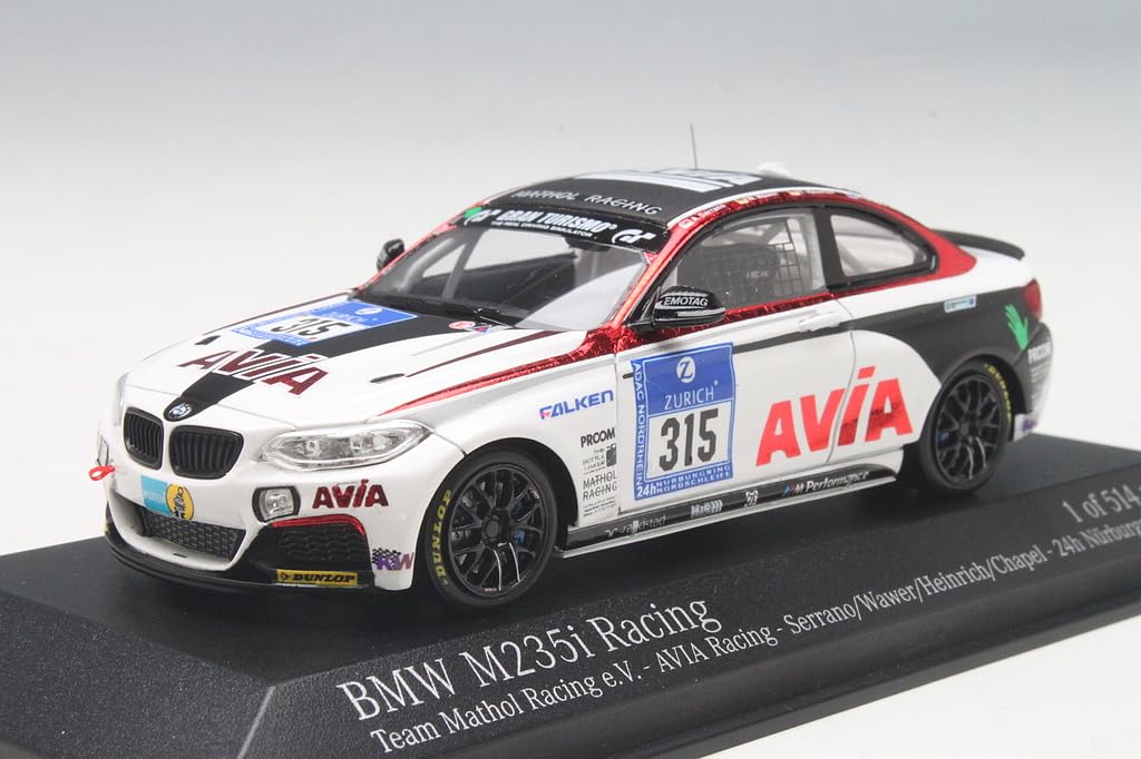 Minichamps 1:43 Z4 GT3 Team Marc VDS Buurman/Piccini/Martin/Goransson #25 24H Nurburgring 2013 437142415 [Expédition depuis le Canada]