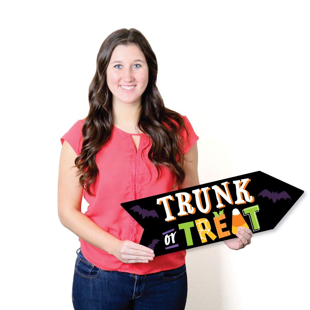 Big Dot Of Happiness Trunk Or Treat Halloween Banner - 1x5 Foot Party Decoration For Car Parade, Guest Book, Satin Paper - View #7