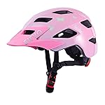 Kids Helmet, SIFVO Kids Bike Helmet Boys and Girls Bike Helmet with Cool Visor Helmet for Kids 5-14, Kids Bike Helmets Youth Bike Helmet Adjustable & Lightweight 50-57cm (Pink ButterflyNew)
