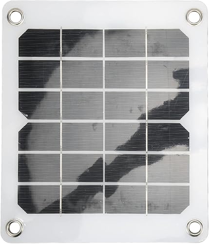 Miniatura 8 de Asixxsix Cargador de panel solar de 5 V 20 W, panel solar monocristalino de 0-1000 mA con doble salida USB, panel solar portátil para cámaras de