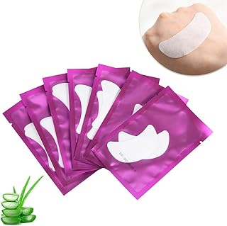 وسادات عين جل لتركيب وتمديد وصلات الرموش والرموش الصناعية من لونامون، عبوة من 50 زوج