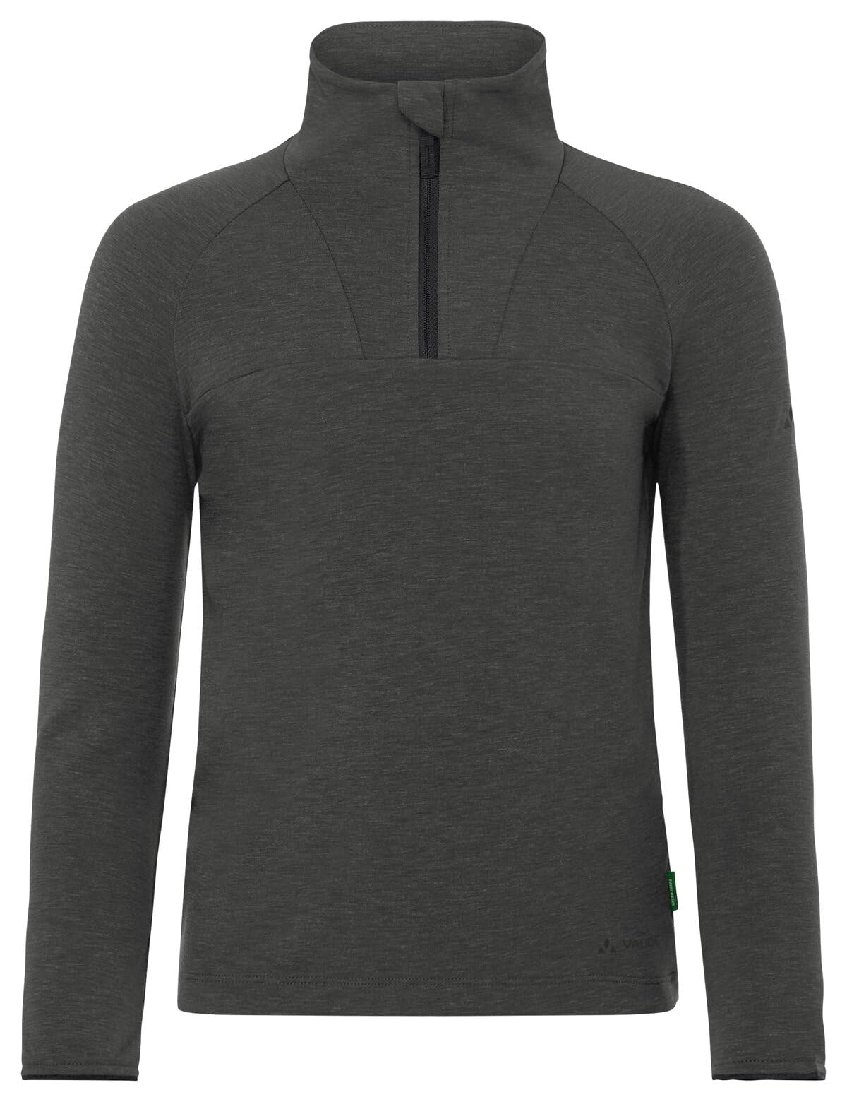 VAUDE Kids Rokua Halfzip, Elastischer Half Zip Pullover für Kinder, optimal als wärmender Unterzieher